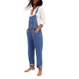 Free People Ziggy Cotton Denim Overalls