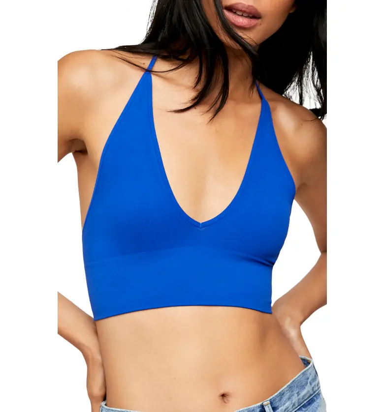 Free People Intimately FP Scoop Me Up T-Back Bralette_COBALT