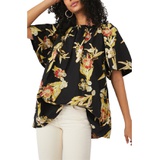 Free People Jodie Floral Cotton Tunic_NIGHT COMBO