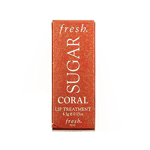  Fresh Sugar Lip Treatment SPF 15, Coral, 0.15 Ounce