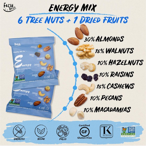  Fresh Daily Daily Fresh Healthy Mix for Energy, 24 Count
