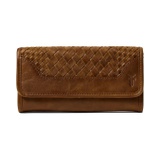 Frye Melissa Basket Woven Wallet