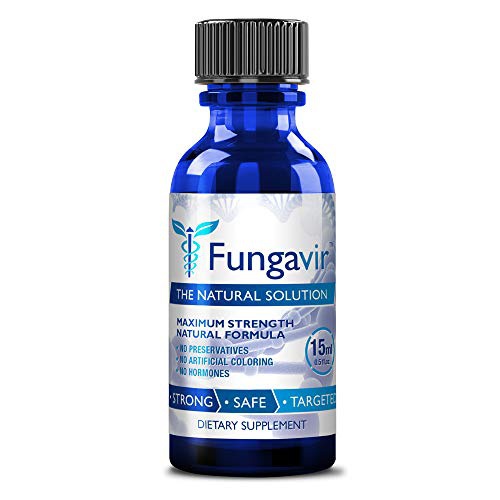  Fungavir - Anti-fungal Nail Treatment, Effective Against Nail Fungus - Toenails & Fingernails Anti-fungal Nail Solution - Stops and Prevents Nail Fungus, 1 Bottle