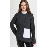 GANNI Wool Mix Knit Sweater
