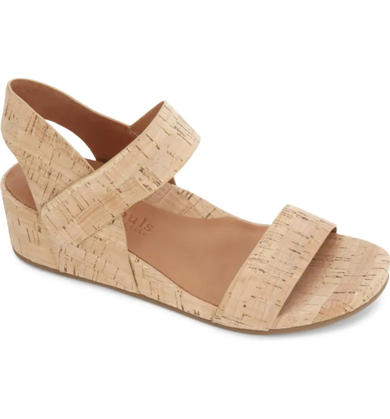 Gentle Souls by Kenneth Cole Gianna Sandal_NATURAL CORK