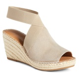 Gentle Souls by Kenneth Cole Gentle Souls Signature Colleen Espadrille Wedge_MUSHROOM SUEDE