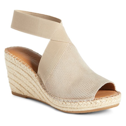  Gentle Souls by Kenneth Cole Gentle Souls Signature Colleen Espadrille Wedge_MUSHROOM SUEDE