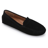 Gentle Souls by Kenneth Cole Mina Driving Loafer_BLACK SUEDE