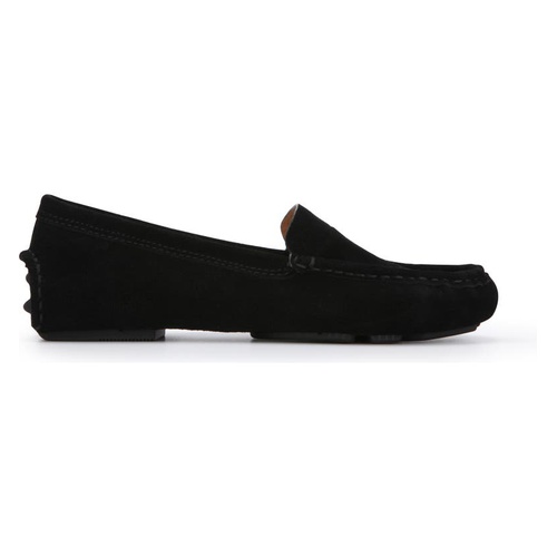  Gentle Souls by Kenneth Cole Mina Driving Loafer_BLACK SUEDE