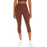 Girlfriend Collective High Waist Capri Leggings_EARTH