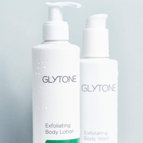  Glytone Exfoliating Body Lotion With 17.5 Free Acid Value Glycolic Acid, Keratosis Pilaris, KP, Smooths Rough & Bumpy Skin, Chicken Skin, Fragrance-Free, 8.4 oz.