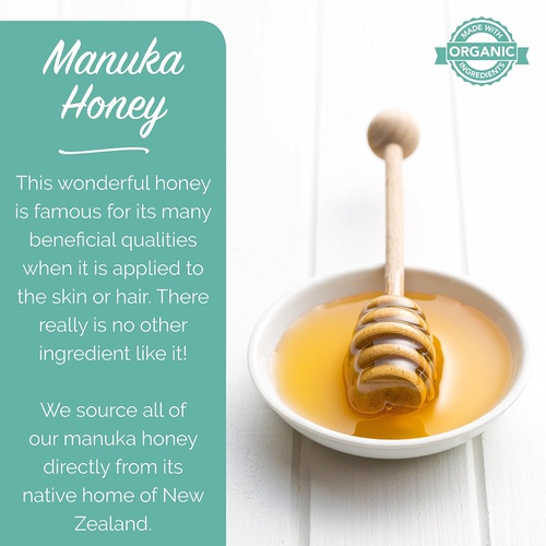  GOOD ON YA' Manuka Honey Face Moisturizer with Coconut Oil, Cocoa Butter, Aloe Vera, Vitamin E and Vitamin C - Anti Aging and Skin Cream - Pore Minimizer and MSM Cream (8oz)