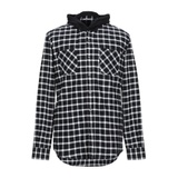 GREY DANIELE ALESSANDRINI Checked shirt