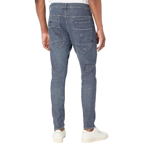  G-Star D-Staq 3-D Slim Fit Jeans in Faded Blues Restored