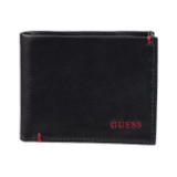 GUESS Mens Leather Slim Bifold Wallet