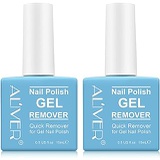 Gaobeisi-Makeups Magic Nail Polish Remover -(2 PACK) Professional Remove Gel Nail Polish Within 3-5 Minutes - Easily & Quickly Removes Soak-Off Gel Polish, Dont Hurt Nails - 15ml