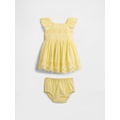 Gap Baby Eyelet Two-Piece Outfit Set