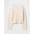Gap Kids Relaxed Crochet Cardigan