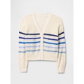 Gap Kids Crochet V-Neck Cardigan