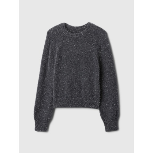 갭 Gap Kids Relaxed Cable-Knit Heart Sweater