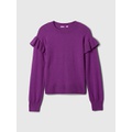 Gap Kids CashSoft Ruffle Sweater