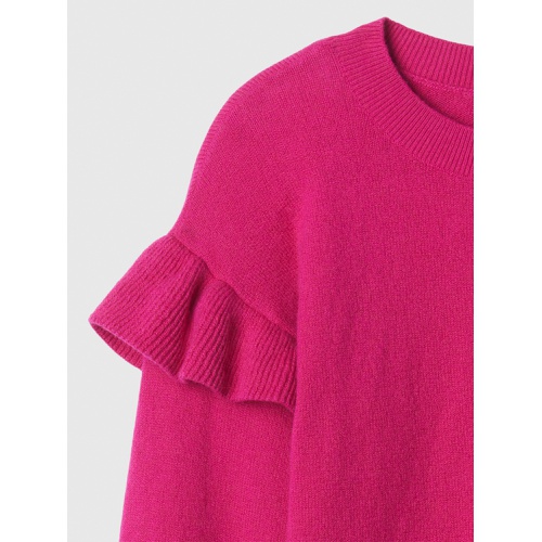 갭 Gap Kids CashSoft Ruffle Sweater