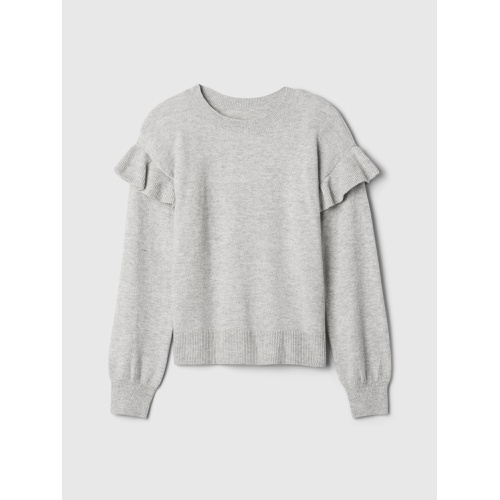 갭 Gap Kids CashSoft Ruffle Sweater