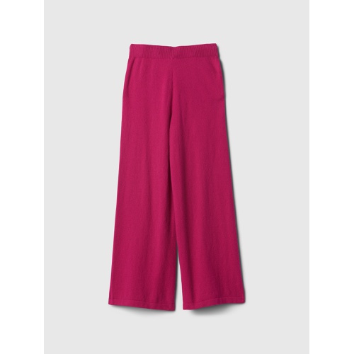 갭 Gap Kids CashSoft Relaxed Wide-Leg Pants