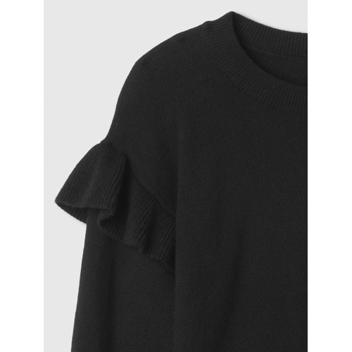 갭 Gap Kids CashSoft Ruffle Sweater
