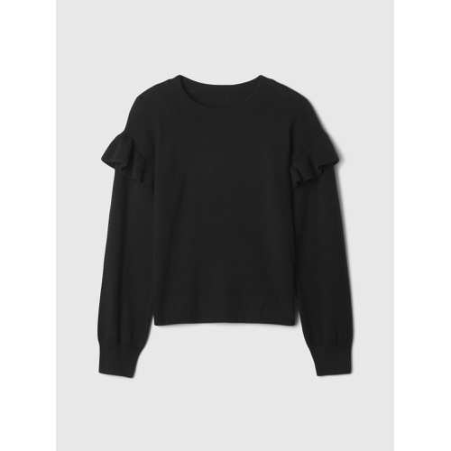 갭 Gap Kids CashSoft Ruffle Sweater