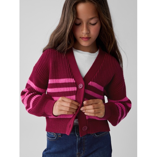 갭 Gap Kids Crochet Cardigan