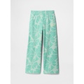 Kids Relaxed Gap Logo Wide-Leg Pants