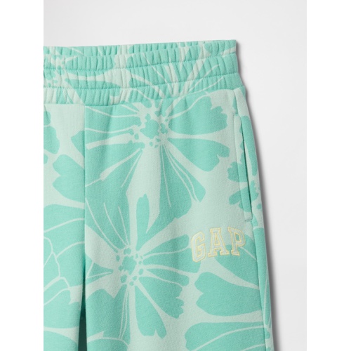 갭 Kids Relaxed Gap Logo Wide-Leg Pants
