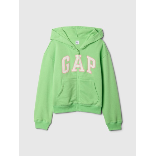 갭 Kids Gap Logo Zip Hoodie