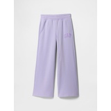 Kids Relaxed Gap Logo Wide-Leg Pants