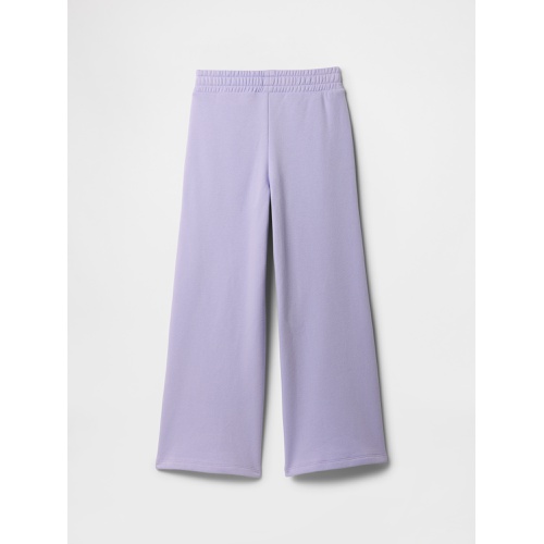 갭 Kids Relaxed Gap Logo Wide-Leg Pants