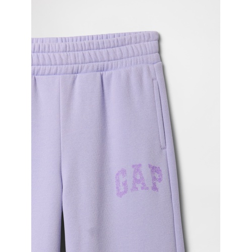 갭 Kids Relaxed Gap Logo Wide-Leg Pants