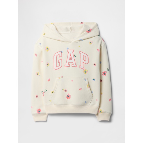 갭 Kids Relaxed Gap Logo Hoodie