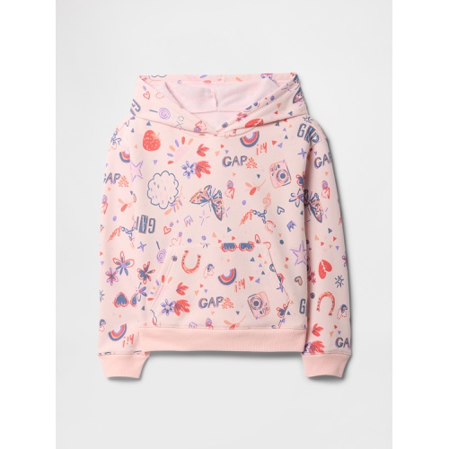 갭 Kids Relaxed Gap Logo Hoodie