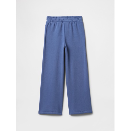 갭 Kids Relaxed Gap Logo Wide-Leg Pants