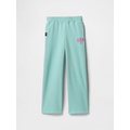 Kids Relaxed Gap Logo Wide-Leg Pants