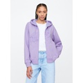 Relaxed Gap Logo Zip Hoodie