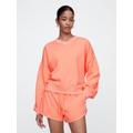 Gap Oversized French Terry V-Neck Sweatshirt