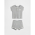 Gap Baby Ribbed Henley Two-Piece Outfit Set