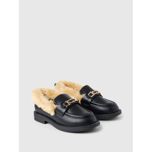 갭 Gap Baby & Toddler Faux Fur Loafers