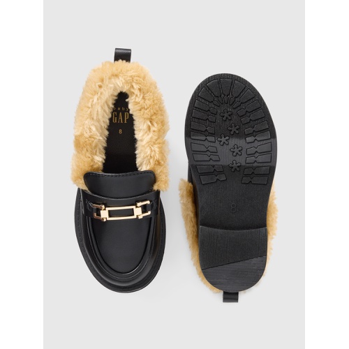 갭 Gap Baby & Toddler Faux Fur Loafers