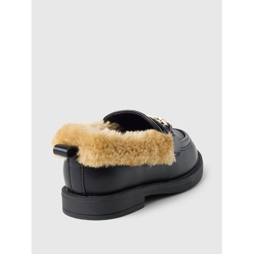 갭 Gap Baby & Toddler Faux Fur Loafers