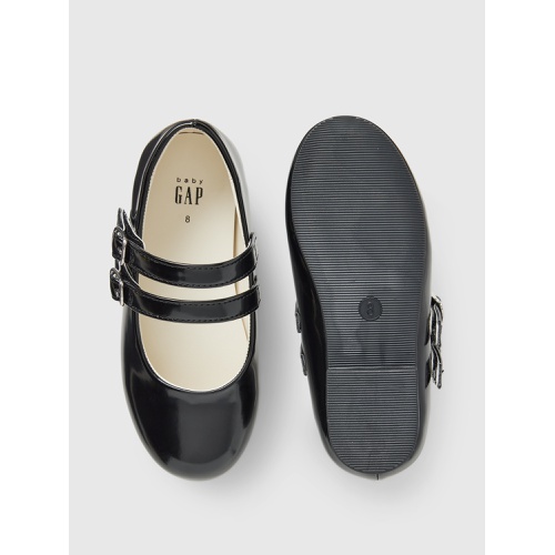 갭 Gap Baby & Toddler Double-Strap Mary Jane Flats
