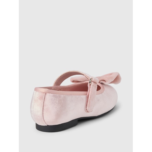 갭 Gap Baby & Toddler Velvet Mary Jane Flats