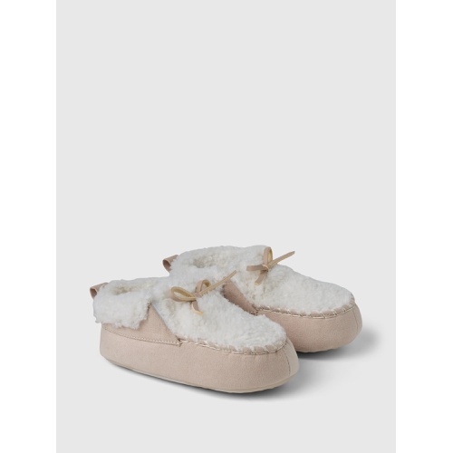 갭 Gap Baby & Toddler Cozy Moc Slippers